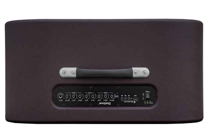 Loa xách tay Dalton K208C Bass đôi 20cm 700W